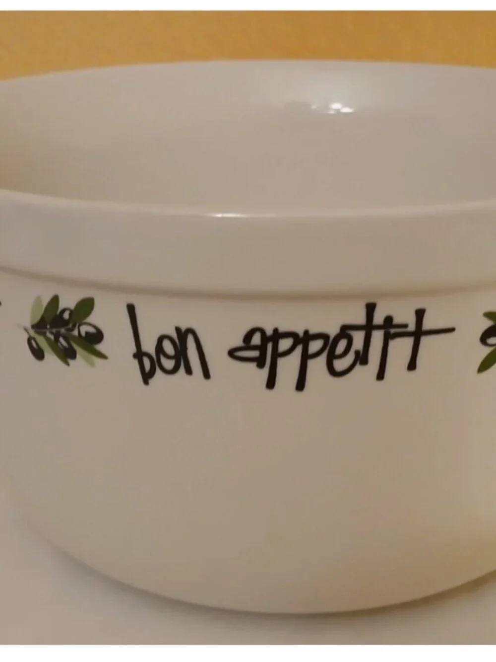 Heavy Duty Pasta Serving Bowl California Pantry Olives 